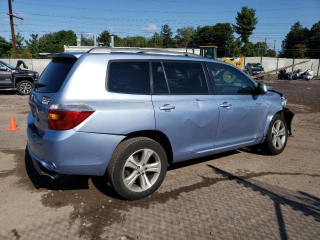 JTEES43A682058878 - 2008 TOYOTA HIGHLANDER SPORT BLUE photo 3