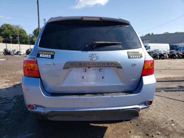 JTEES43A682058878 - 2008 TOYOTA HIGHLANDER SPORT BLUE photo 6