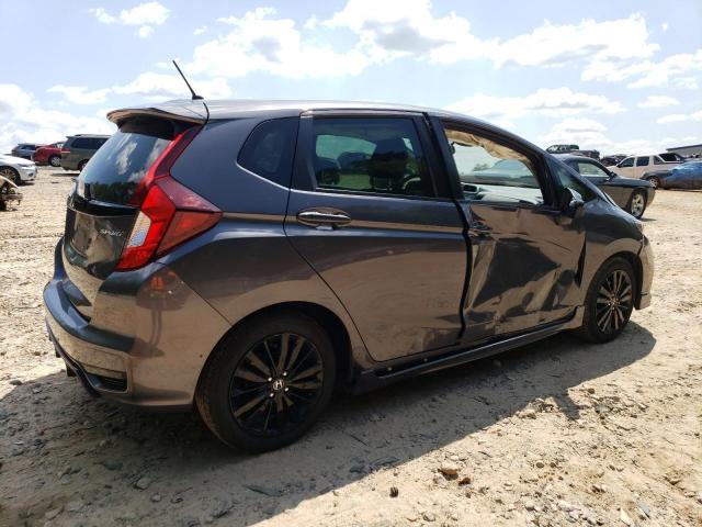 3HGGK5H75JM722409 - 2018 HONDA FIT SPORT GRAY photo 3