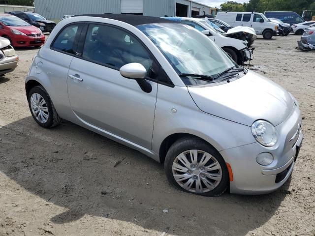 3C3CFFDR9CT366753 - 2012 FIAT 500 POP SILVER photo 4