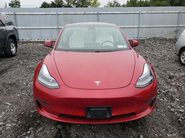 5YJ3E1EB1MF058267 - 2021 TESLA MODEL 3 Червоний фото 5