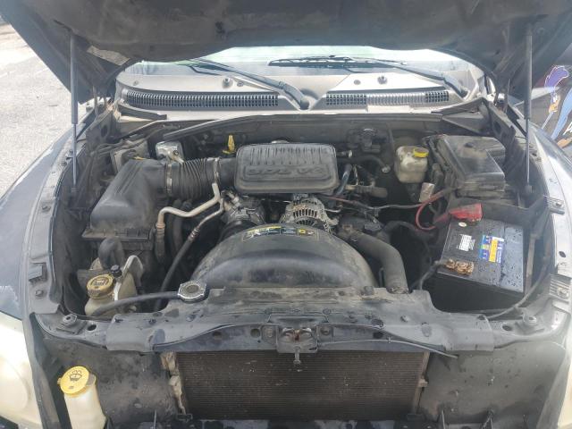 1D7HE42KX6S604507 - 2006 DODGE DAKOTA SLT BLACK photo 11