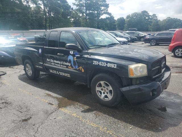 1D7HE42KX6S604507 - 2006 DODGE DAKOTA SLT BLACK photo 4