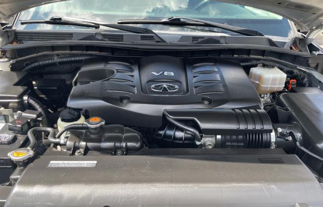 JN8AZ2NE6F9083128 - 2015 INFINITI QX80 SILVER photo 7