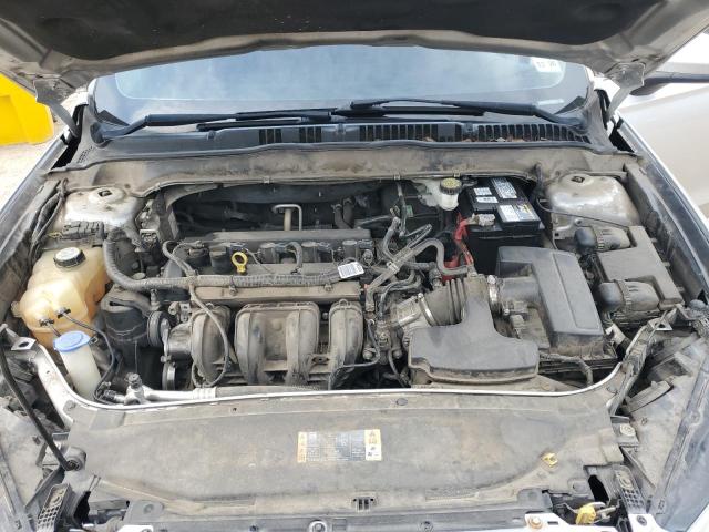 3FA6P0G72JR229196 - 2018 FORD FUSION S SILVER photo 11