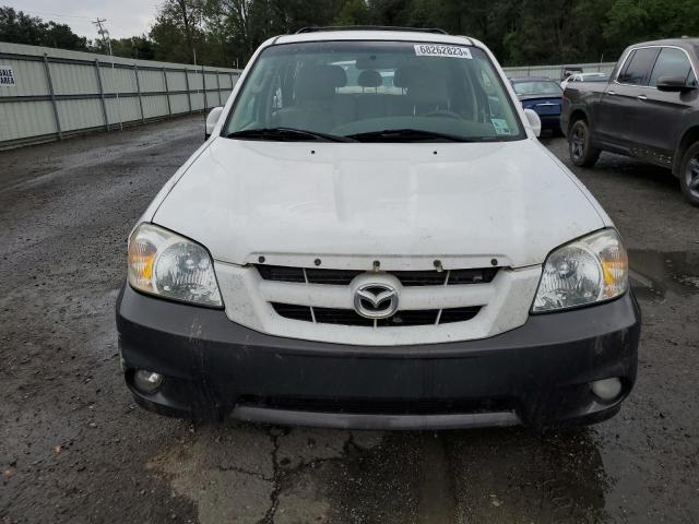 4F2YZ02Z56KM25604 - 2006 MAZDA TRIBUTE I WHITE photo 5