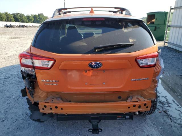 JF2GTAEC4KH255352 - 2019 SUBARU CROSSTREK PREMIUM Naranja foto 6