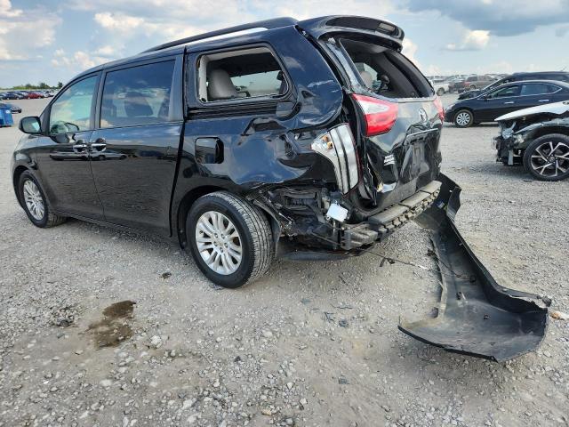 5TDYK3DC7FS582526 - 2015 TOYOTA SIENNA XLE 黑色 照片 2