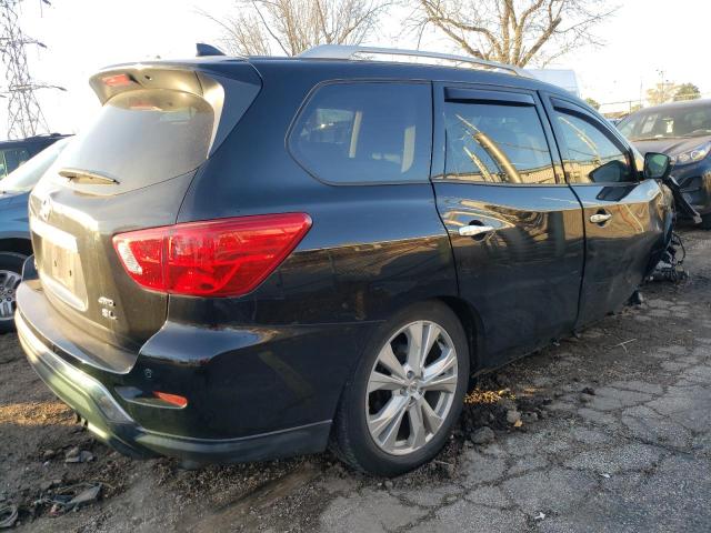 5N1DR2MM6KC609400 - 2019 NISSAN PATHFINDER S BLACK photo 3