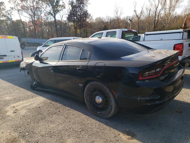 2C3CDXKG7MH667125 - 2021 DODGE CHARGER POLICE BLACK photo 2