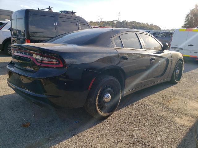 2C3CDXKG7MH667125 - 2021 DODGE CHARGER POLICE BLACK photo 3