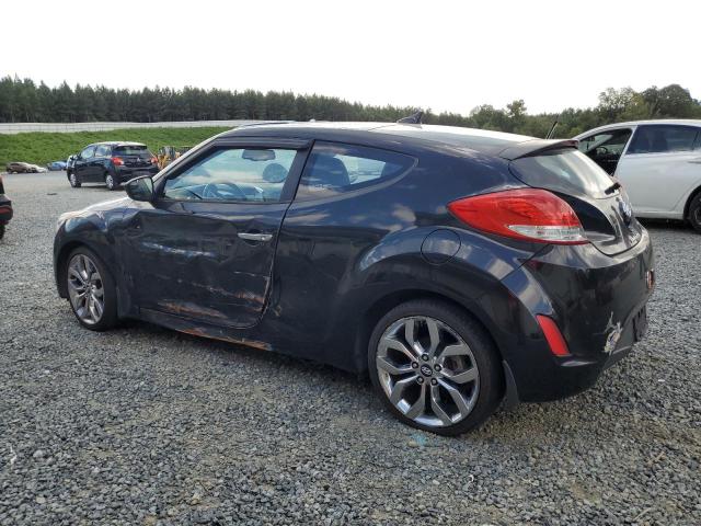 KMHTC6ADXFU221529 - 2015 HYUNDAI VELOSTER BLACK photo 2