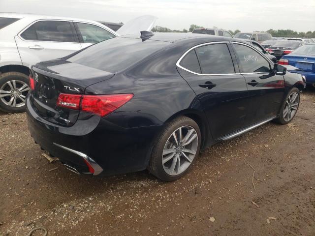 19UUB3F4XLA001146 - 2020 ACURA TLX TECHNOLOGY შავი ფოტო 3