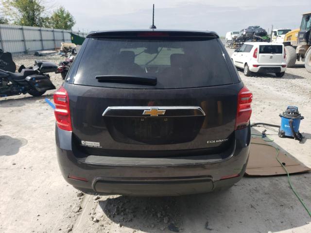 2GNALBEK6G6349867 - 2016 CHEVROLET EQUINOX LS CHARCOAL photo 6