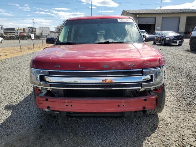 2FMGK5C82EBD02852 - 2014 FORD FLEX SEL RED photo 5