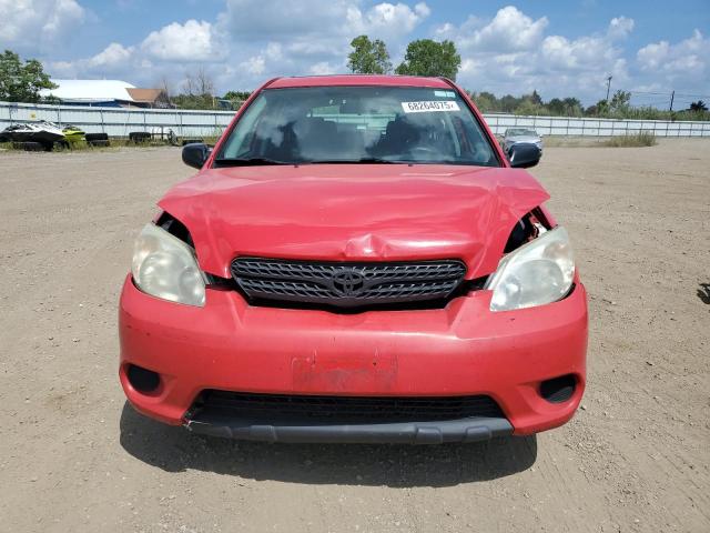 2T1KR32E85C445348 - 2005 TOYOTA COROLLA MA XR RED photo 5