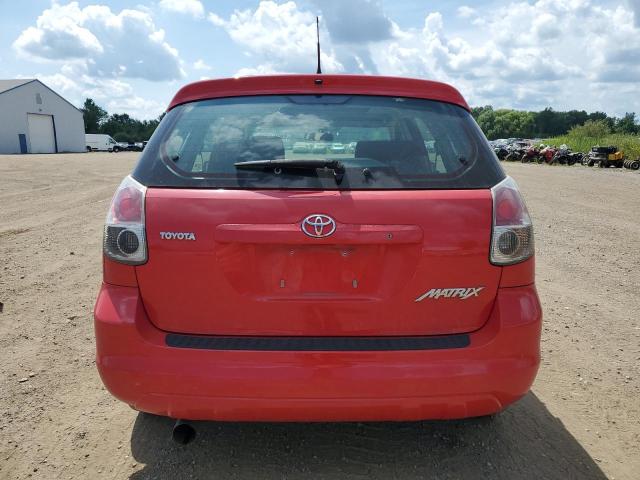 2T1KR32E85C445348 - 2005 TOYOTA COROLLA MA XR RED photo 6