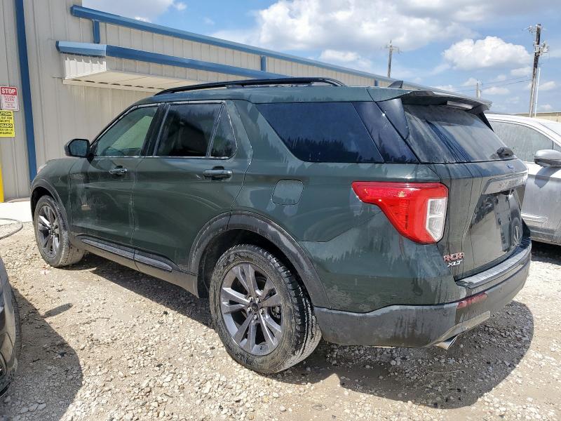 1FMSK7DH2NGB22090 - 2022 FORD EXPLORER XLT Yaşıl foto 2