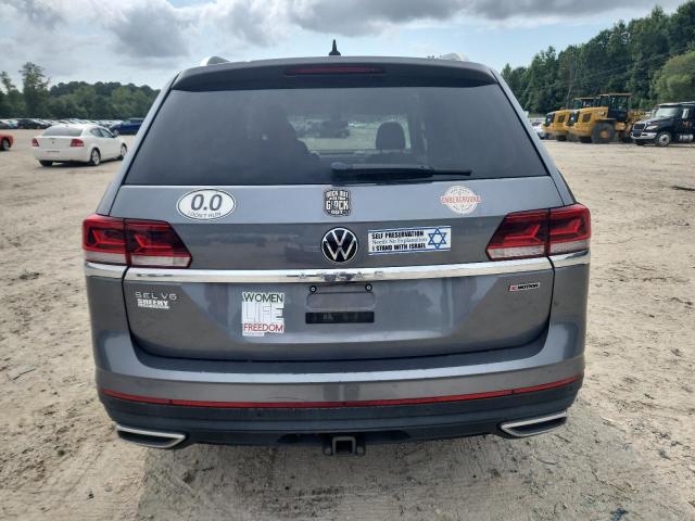 1V2TR2CAXMC534256 - 2021 VOLKSWAGEN ATLAS SEL PREMIUM Gri fotoğraf 6