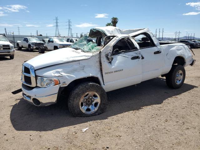 3D7KS28C15G753901 - 2005 DODGE RAM 2500 ST WHITE photo 1