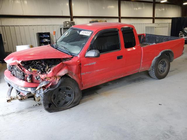 5TEWM72N62Z033507 - 2002 TOYOTA TACOMA XTRACAB RED photo 1