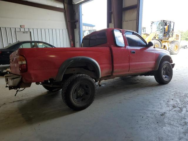 5TEWM72N62Z033507 - 2002 TOYOTA TACOMA XTRACAB RED photo 3