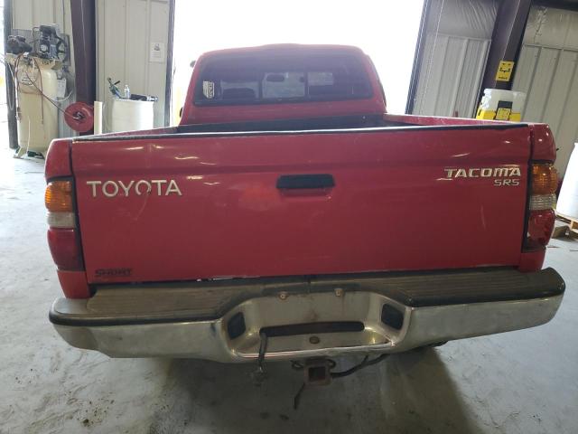 5TEWM72N62Z033507 - 2002 TOYOTA TACOMA XTRACAB RED photo 6