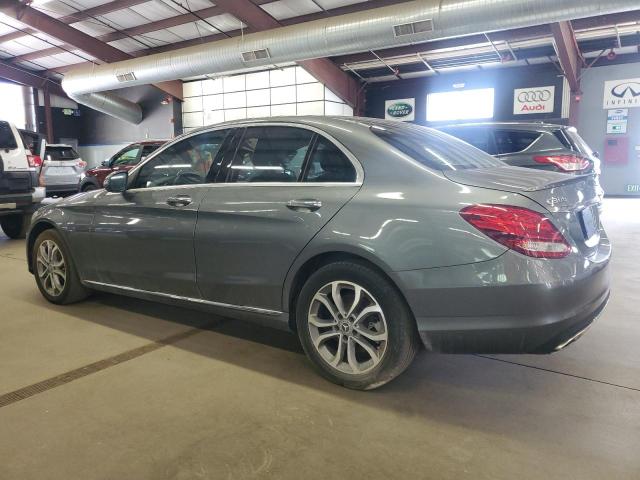 WDDWF4KB7JR350226 - 2018 MERCEDES-BENZ C 300 4MATIC SILVER photo 2