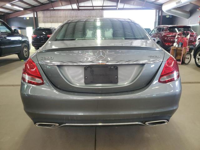 WDDWF4KB7JR350226 - 2018 MERCEDES-BENZ C 300 4MATIC SILVER photo 6