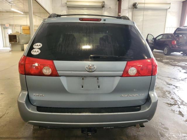 5TDZA23C76S448411 - 2006 TOYOTA SIENNA CE BLUE photo 6