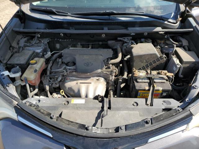 2T3WFREV7GW276926 - 2016 TOYOTA RAV4 XLE GRAY photo 11
