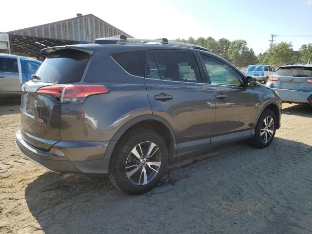 2T3WFREV7GW276926 - 2016 TOYOTA RAV4 XLE GRAY photo 3