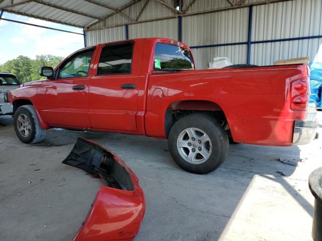 1D7HE48N56S588301 - 2006 DODGE DAKOTA QUAD SLT 红色 照片 2