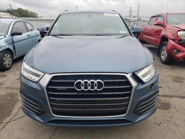 WA1JCCFSXJR003467 - 2018 AUDI Q3 PREMIUM PLUS BLUE photo 5