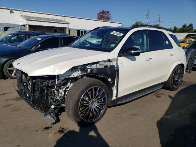 4JGFB8GBXMA428809 - 2021 MERCEDES-BENZ GLE 580 4MATIC WHITE photo 1