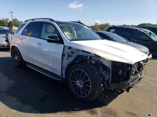 4JGFB8GBXMA428809 - 2021 MERCEDES-BENZ GLE 580 4MATIC WHITE photo 4