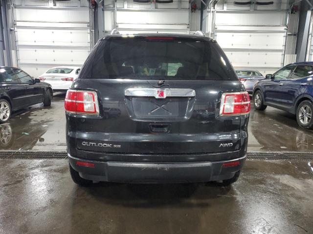 5GZEV23D89J124167 - 2009 SATURN OUTLOOK XR BLACK photo 6