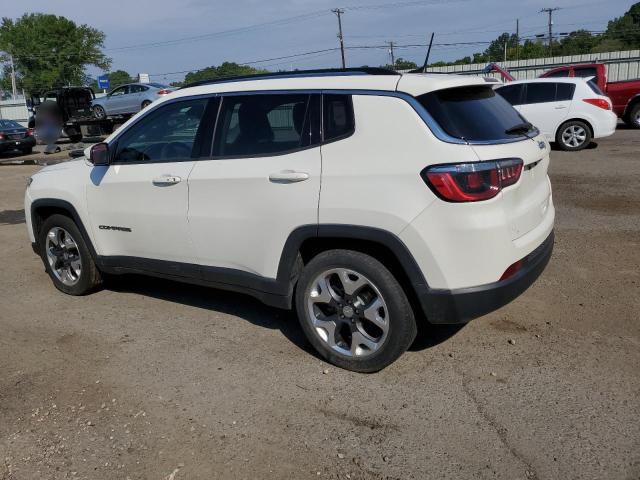 3C4NJCCB7KT662584 - 2019 JEEP COMPASS LIMITED Blanco foto 2