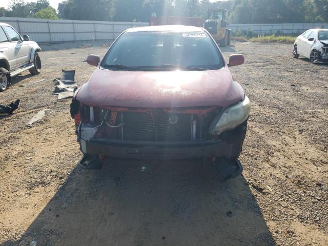 2T1BU4EE2BC601069 - 2011 TOYOTA COROLLA BASE RED photo 5