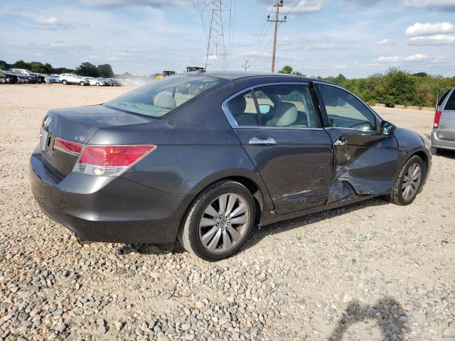 1HGCP3F82BA017713 - 2011 HONDA ACCORD EXL GRAY photo 3