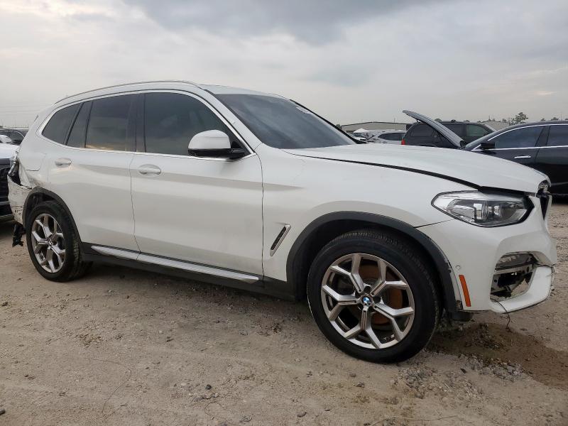 5UXTY3C00M9F11262 - 2021 BMW X3 SDRIVE30I თეთრი ფოტო 4