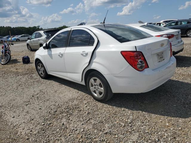 1G1JA5SH3D4106743 - 2013 CHEVROLET SONIC LS WHITE photo 2