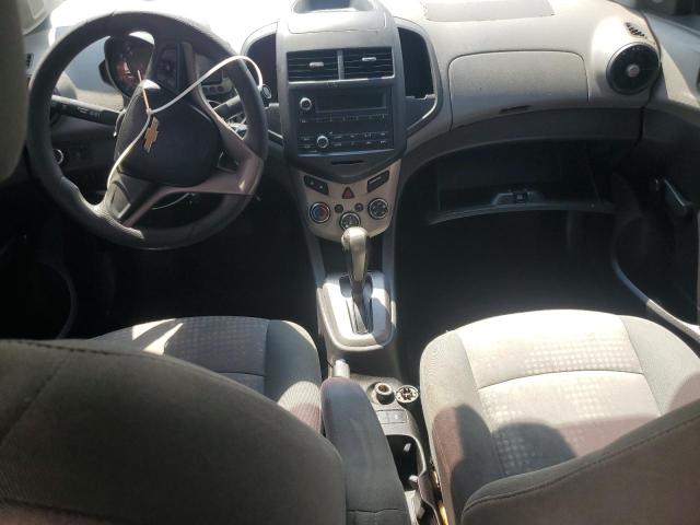 1G1JA5SH3D4106743 - 2013 CHEVROLET SONIC LS WHITE photo 8