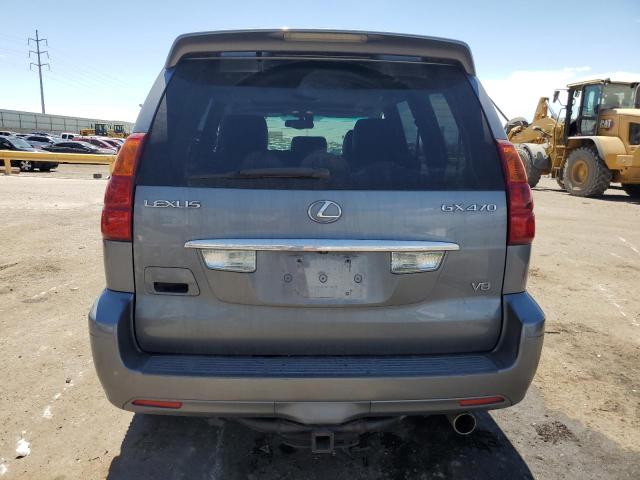 JTJBT20X960101861 - 2006 LEXUS GX 470 GRAY photo 6