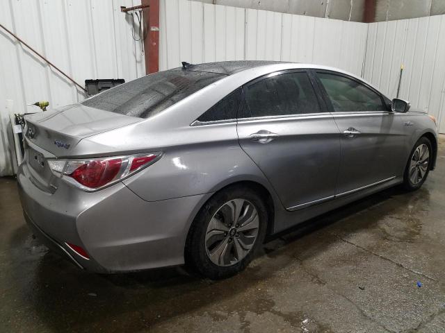 KMHEC4A43DA050523 - 2013 HYUNDAI SONATA HYBRID SILVER photo 3