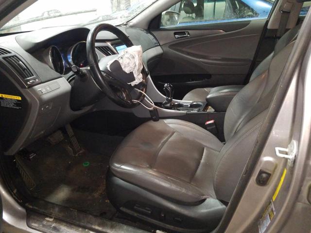 KMHEC4A43DA050523 - 2013 HYUNDAI SONATA HYBRID SILVER photo 7