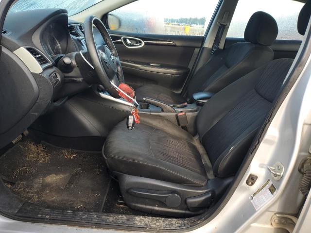 3N1AB7AP9KY280208 - 2019 NISSAN SENTRA S 银色 照片 7