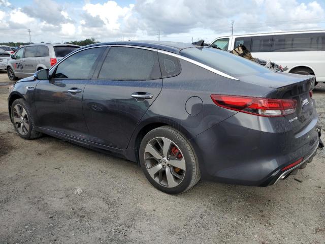 5XXGW4L22HG153183 - 2017 KIA OPTIMA SX GRAY photo 2