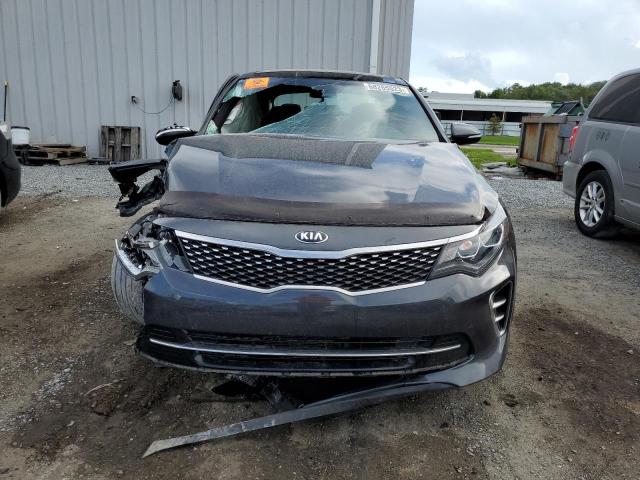 5XXGW4L22HG153183 - 2017 KIA OPTIMA SX GRAY photo 5