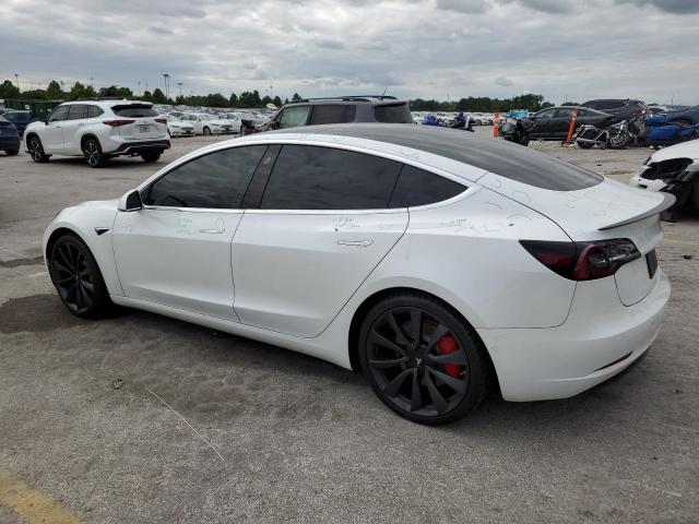 5YJ3E1EC7LF719582 - 2020 TESLA MODEL 3 白色 照片 2